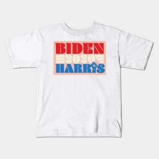 Biden Harris 2020- Red, White & Blue Kids T-Shirt